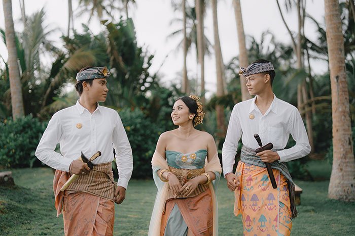 Pawiwahan : Semara & Yunia Lan Metatah : Wahyu