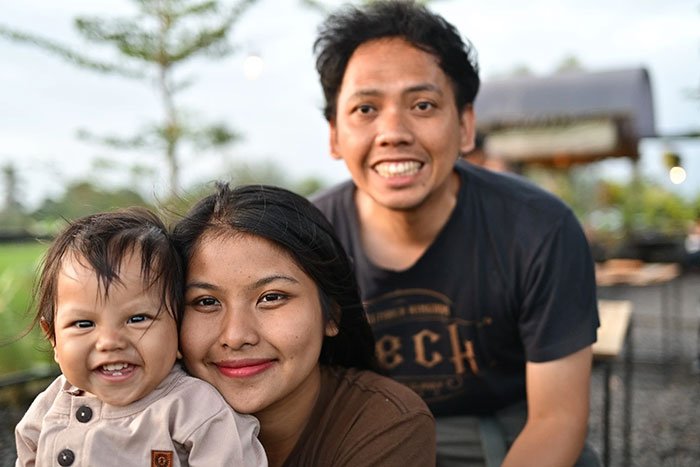 Upacara Tigang Otonan : I Wayan Samantha Kazuki Bhumi